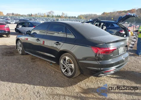 2021 Audi A4 Premium Plus 45 Tfsi S Line Quattro S Tronic from USA, damaged, VIN WAUEAAF49MA043526